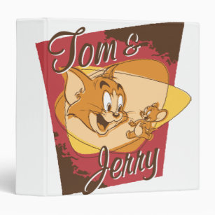 Tom and Jerry Logo 2 Binder