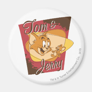 Tom and Jerry Logo 2 Magnet