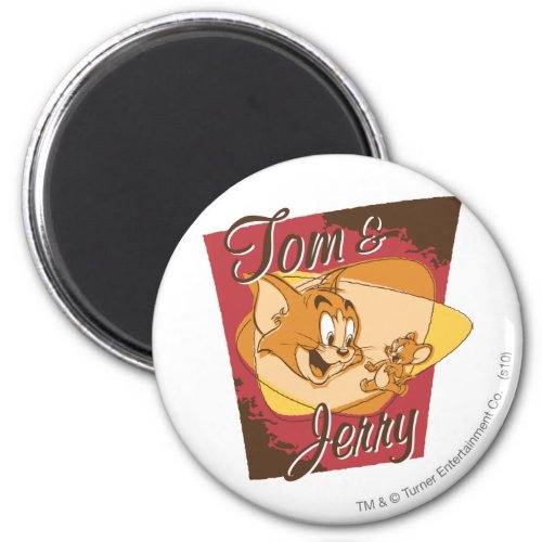 Tom and Jerry Logo 2 Magnet