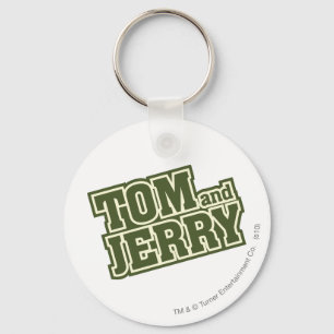 Tom and Jerry Logo 3 Keychain