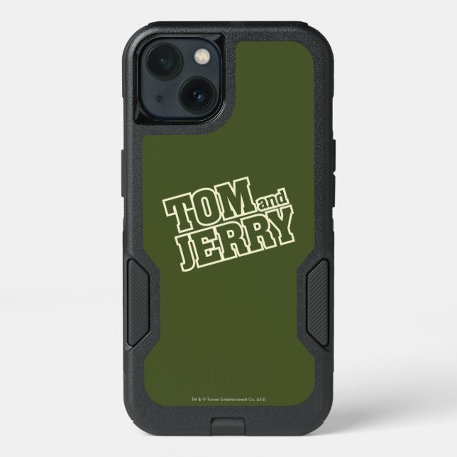 Tom and Jerry Logo 3 Otterbox iPhone Case (Back)