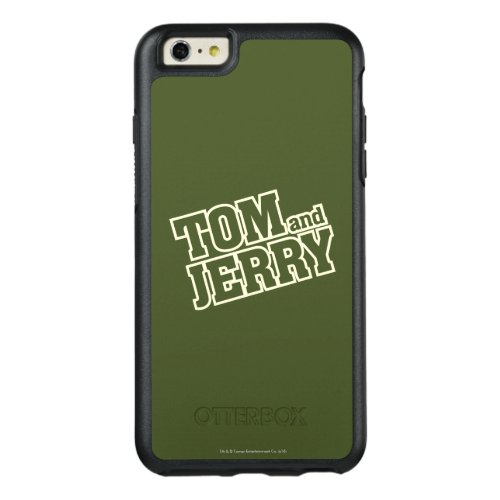 Tom and Jerry Logo 3 OtterBox iPhone 66s Plus Case