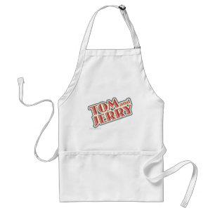 Tom and Jerry Logo Adult Apron