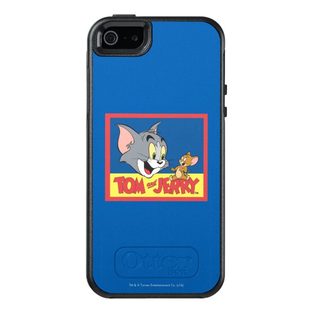Tom And Jerry Logo Flat Otterbox iPhone Case (Back)