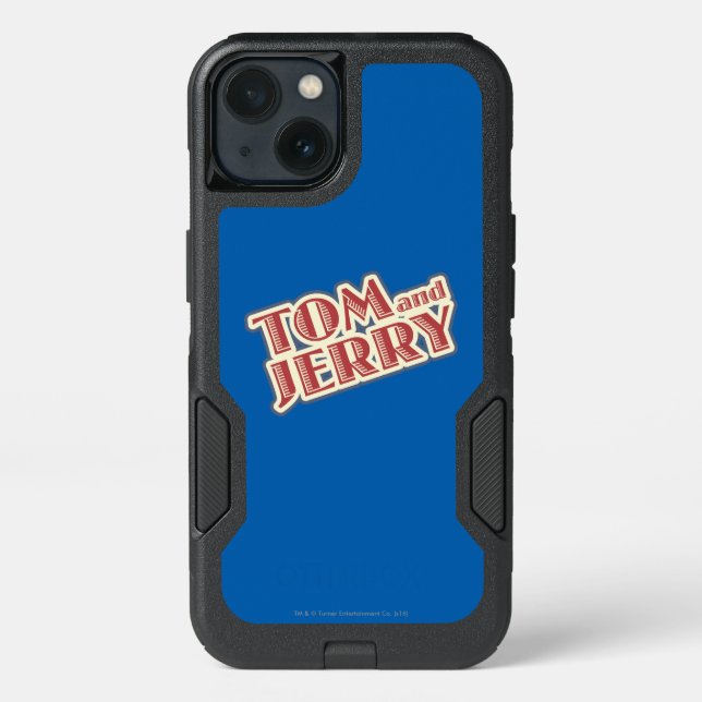 Tom and Jerry Logo Otterbox iPhone Case (Back)