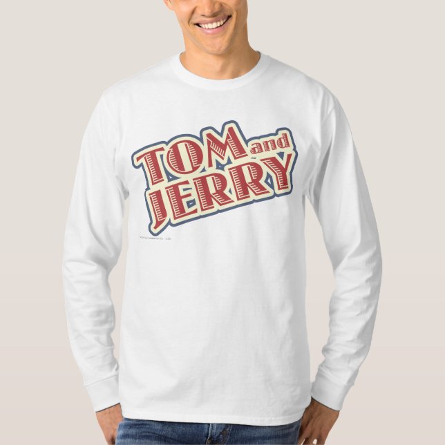 Tom and Jerry Logo T-Shirt (Front)
