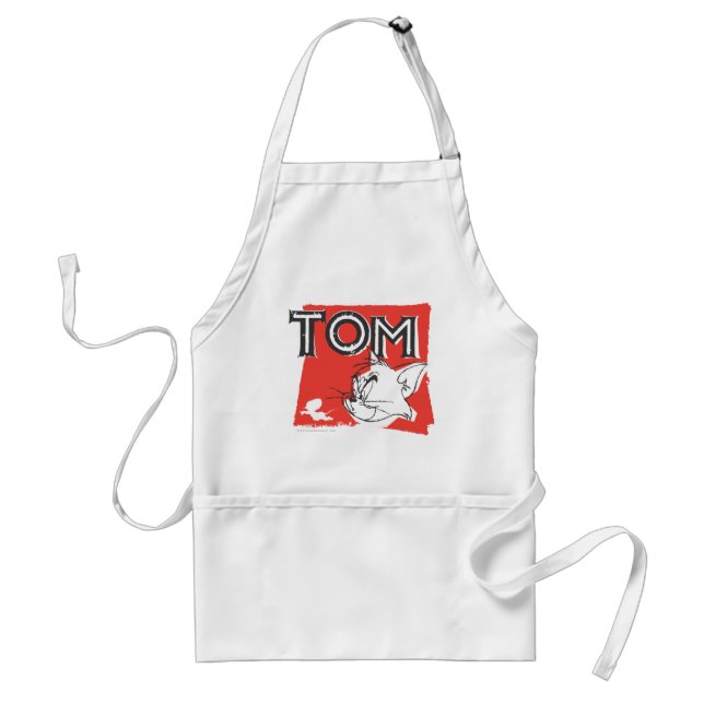 Tom and Jerry Mad Cat Adult Apron (Front)