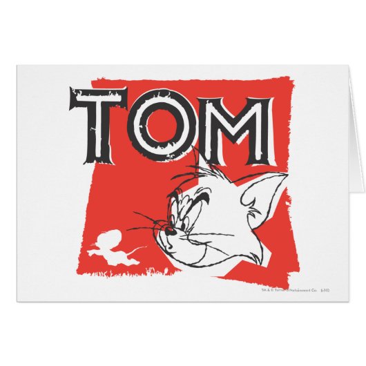 Tom and Jerry Mad Cat Cards (Front Horizontal)