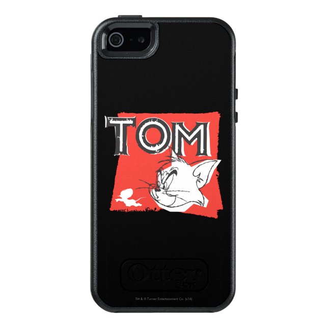 Tom and Jerry Mad Cat Otterbox iPhone Case (Back)