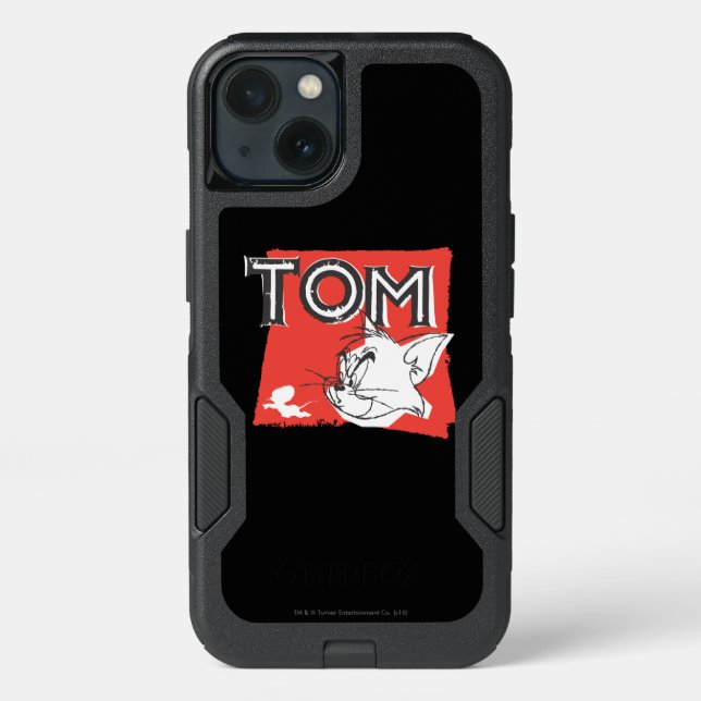 Tom and Jerry Mad Cat Otterbox iPhone Case (Back)