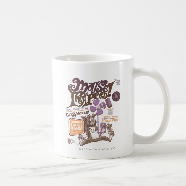 Tom and Jerry Mouse Trapped Coffee Mug (Right)