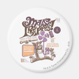 Tom and Jerry Mouse Trapped Magnet