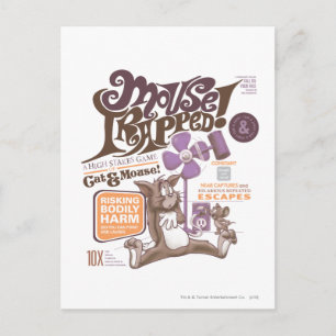 Tom and Jerry Mouse Trapped Postcard