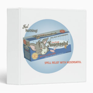 Tom and Jerry Nosensatol 2 3 Ring Binder