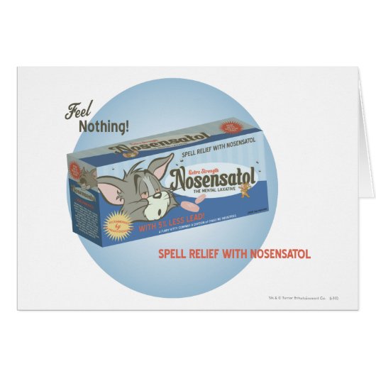 Tom and Jerry Nosensatol 2 Cards (Front Horizontal)