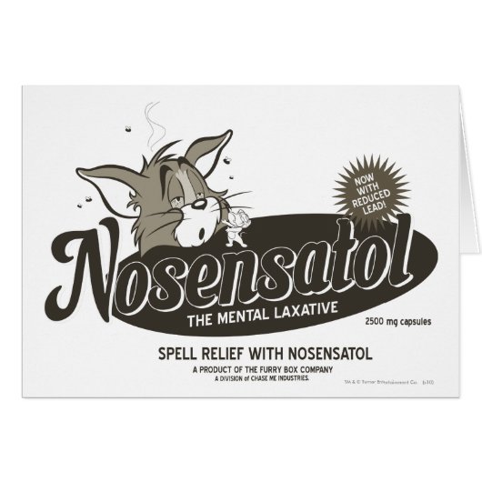 Tom and Jerry Nosensatol Cards (Front Horizontal)