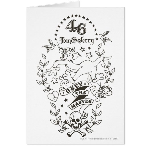 Tom and Jerry Obey The Master 1 Cards (Front)