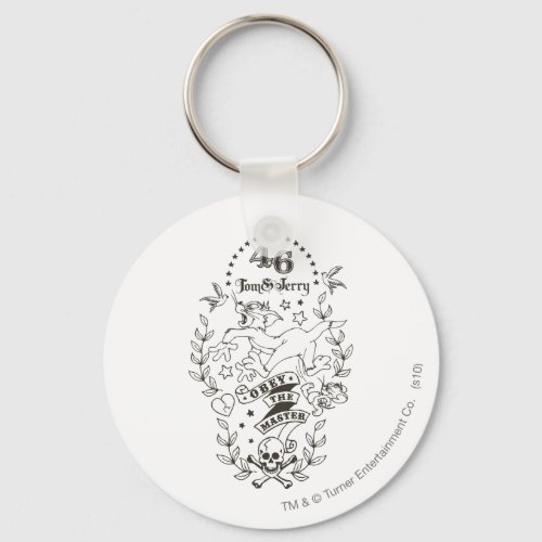 Tom and Jerry Obey The Master 1 Keychain