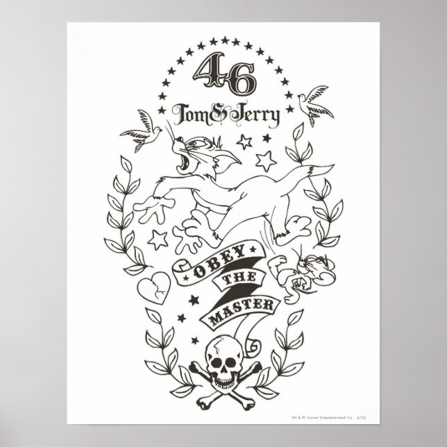 Tom and Jerry Obey The Master 1 Poster (Front)