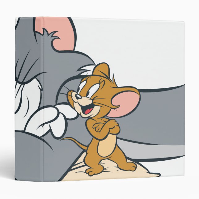 Tom and Jerry On Pillow Binder (Front/Spine)