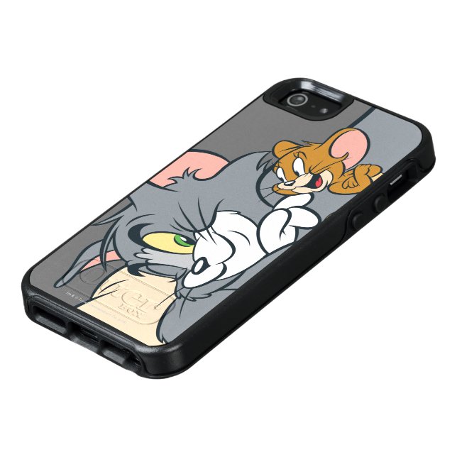 Tom and Jerry On Pillow Otterbox iPhone Case (Top)