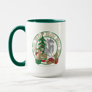 Tom and Jerry Opening Presents Mug