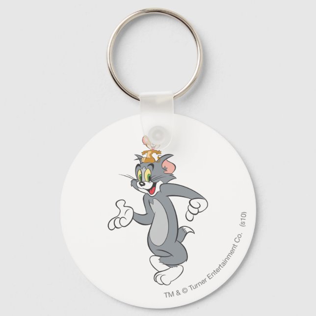 Tom and Jerry Pair Keychain (Front)