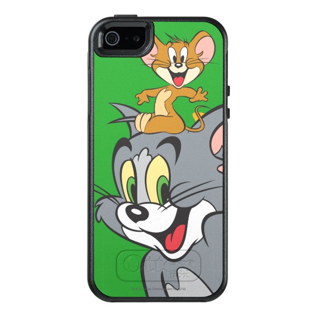 Tom and Jerry Pair Otterbox iPhone Case (Back)