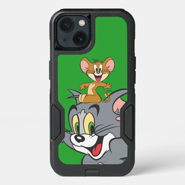 Tom and Jerry Pair Otterbox iPhone Case (Back)