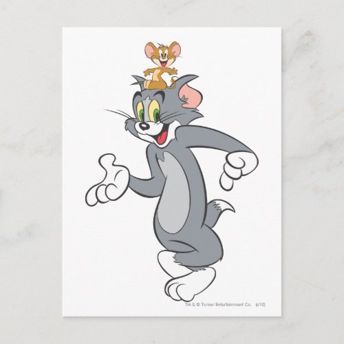 Tom and Jerry Pair Postcard