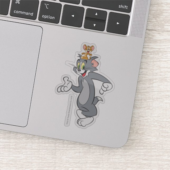 Tom and Jerry Pair Sticker (Detail)