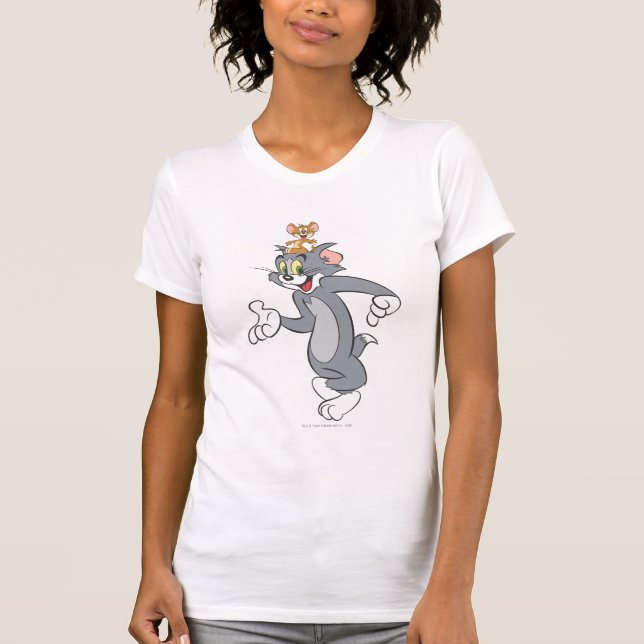 Tom and Jerry Pair T-Shirt (Front)