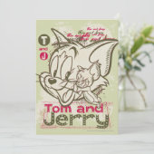 Tom and Jerry Pink and Green (Standing Front)