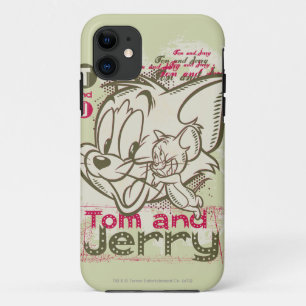 Tom and Jerry Pink and Green iPhone 11 Case