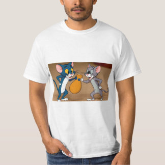 Tom and Jerry Punch- up T-Shirt