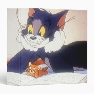 Tom And Jerry Read a Book Binder