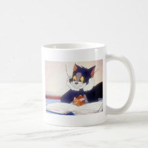 Tom And Jerry Read a Book Coffee Mug