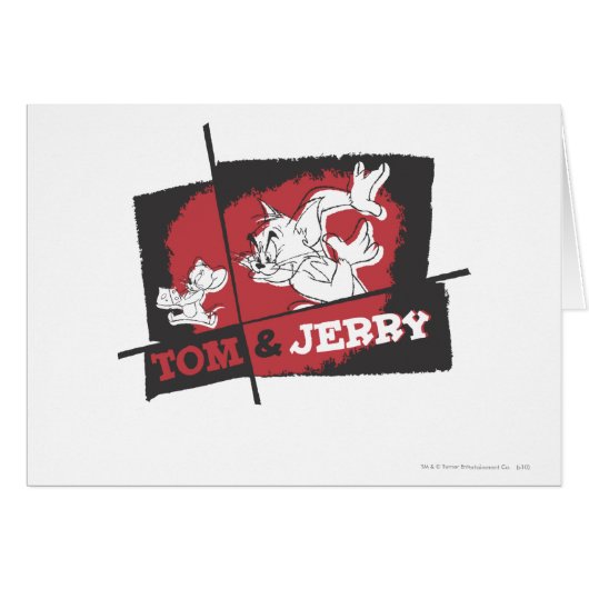 Tom and Jerry Red and Black (Front Horizontal)