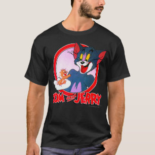 Tom And Jerry Retro Style Portrait T-Shirt