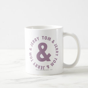 Tom and Jerry Round Logo 10 Coffee Mug