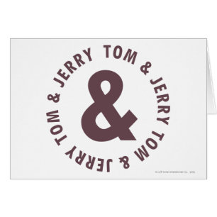 Tom and Jerry Round Logo 8