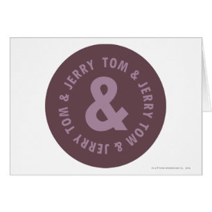 Tom and Jerry Round Logo 9