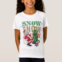 Tom and Jerry Santas By The Tree