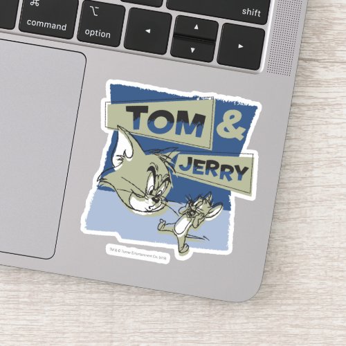 Tom and Jerry Scaredey Mouse Sticker