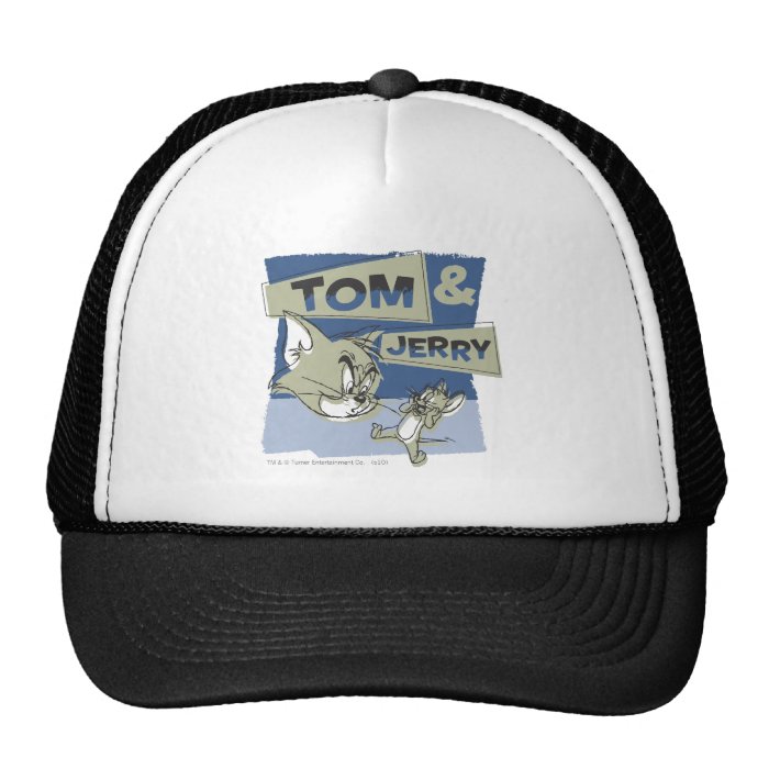 Tom and Jerry Scaredey Mouse Trucker Hats