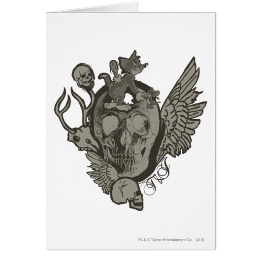 Tom and Jerry Skull Cards (Front)
