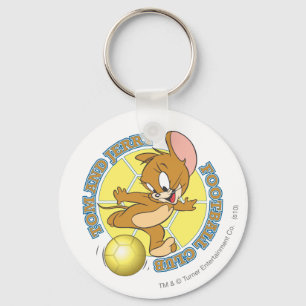 Tom and Jerry Soccer (Football) 4 Keychain