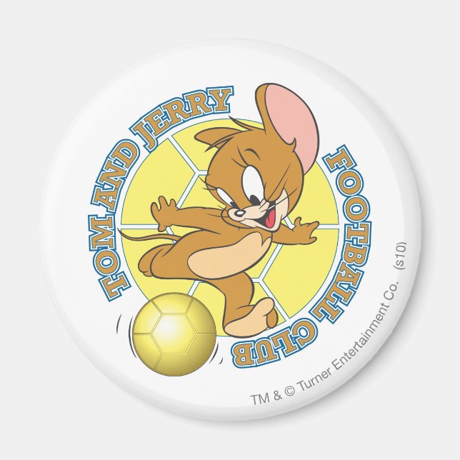 Tom and Jerry Soccer (Football) 4 Magnet (Front)