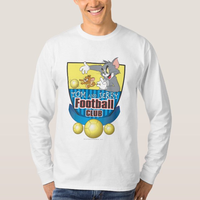 Tom and Jerry Soccer (Football) 5 T-Shirt (Front)