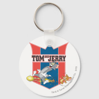 Tom and Jerry Soccer (Football) 7 Keychain
